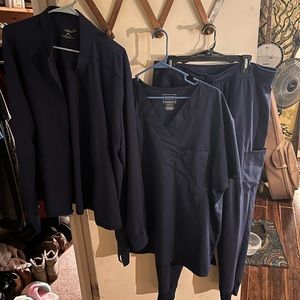 Navy Blue Scrubs